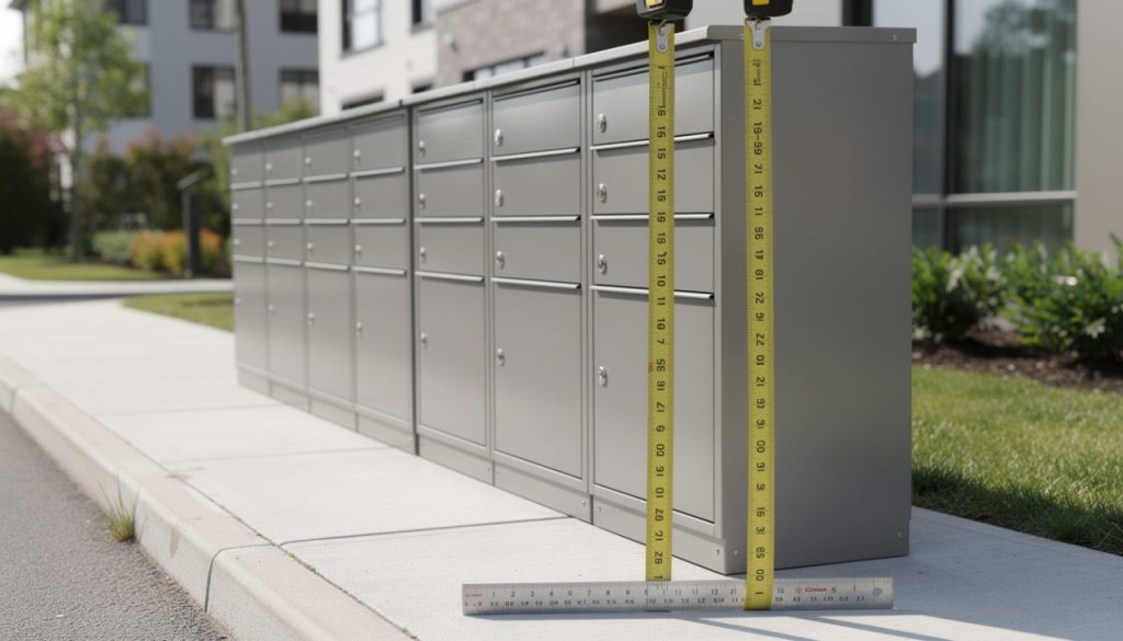 découvrez les règles essentielles à respecter concernant la hauteur des boîtes aux lettres collectives pour assurer conformité et accessibilité.