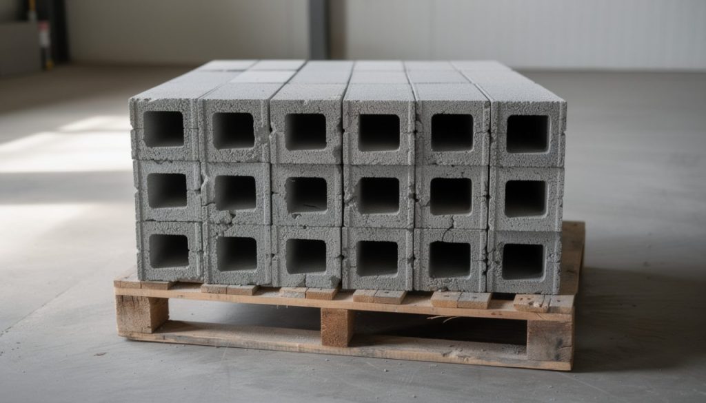 découvrez le nombre exact de parpaings dans une palette de 20, pour mieux planifier vos travaux de construction.