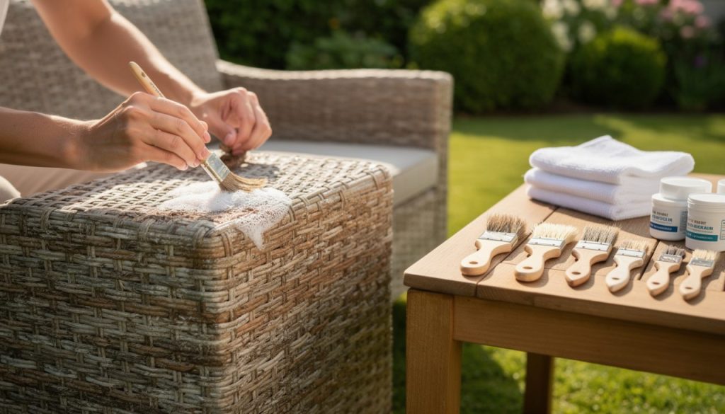 découvrez notre guide pratique pour restaurer facilement votre salon de jardin en résine tressée et redonnez-lui un coup de neuf durable.