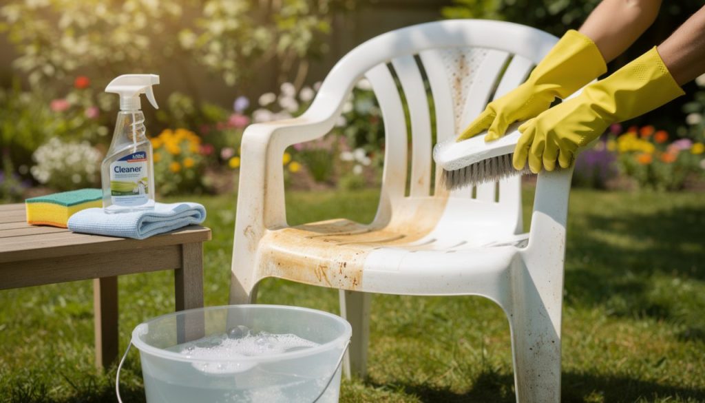 découvrez des astuces incontournables pour nettoyer efficacement vos chaises de jardin en plastique blanc et leur redonner éclat et propreté facilement.